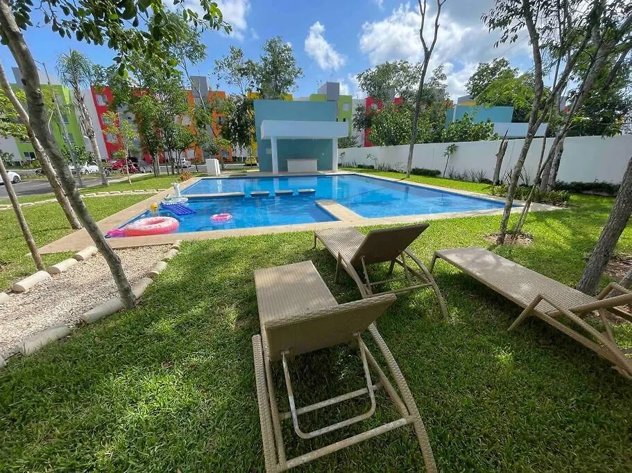 Departamento Inteligente - Wifi-Starlink - Hielos Ma Playa del Carmen Messico